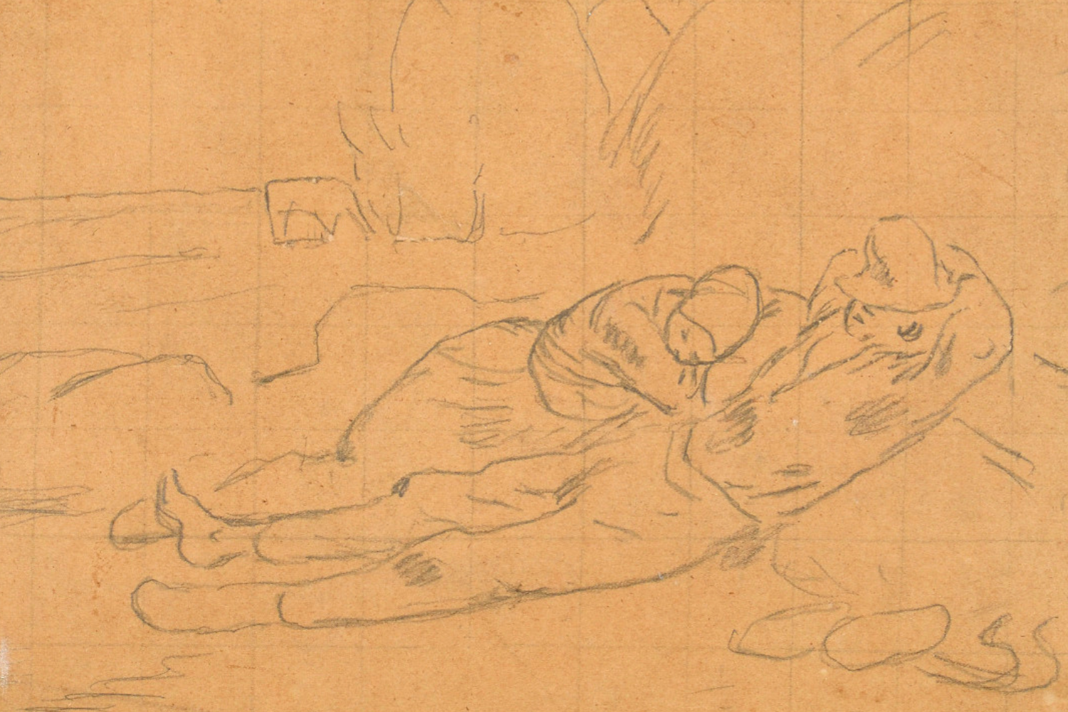 Retrouvé après un héritage, un dessin de Millet qui a inspiré Van Gogh aux enchères !